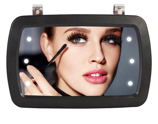 Sun Visor LED Makeup Mirror